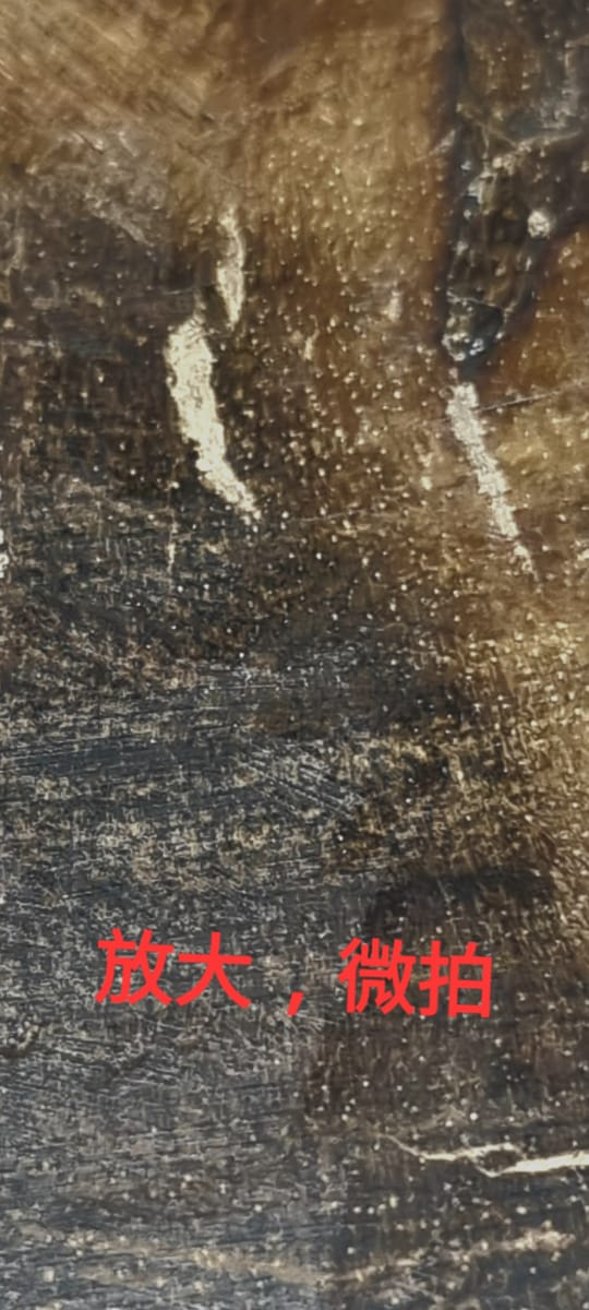 Heavenly Pillar — magnified wood detail